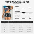 thumbnail image 5 of Sikiie Space Print Workout Shorts Women Scrunch Butt Gym Shorts Seamless High Waist Tummy Control Yoga Biker Athletic Shorts, 5 of 5