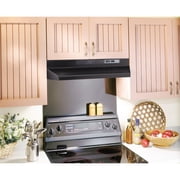 Broan F4036 160 - 190 CFM 36 Inch Wide Wide Steel Under Cabinet Range Hood with Washable Filters and Axial Fan .