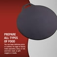thumbnail image 3 of Victoria GDL-182 Cast Iron Pizza Crepe Pan, Dosa, Roti Tawa, Budare, 15 Inch, Black, 3 of 6