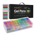 thumbnail image 2 of Gel Pen Refills 0.7mm Multi-Color | Glitter Neon Classic Watercolor Ink | Smooth Flow Precision Writing | 12 Colors Variety | Art Drawing Scrapbooking | 48 Pack | Plastic, 2 of 4