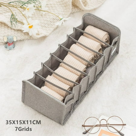 

Underwear Storage Box Socks Bra Underwear Folding Divider Drawer Wardrobe Organizer Household Clothing Storage Sorting Tool New