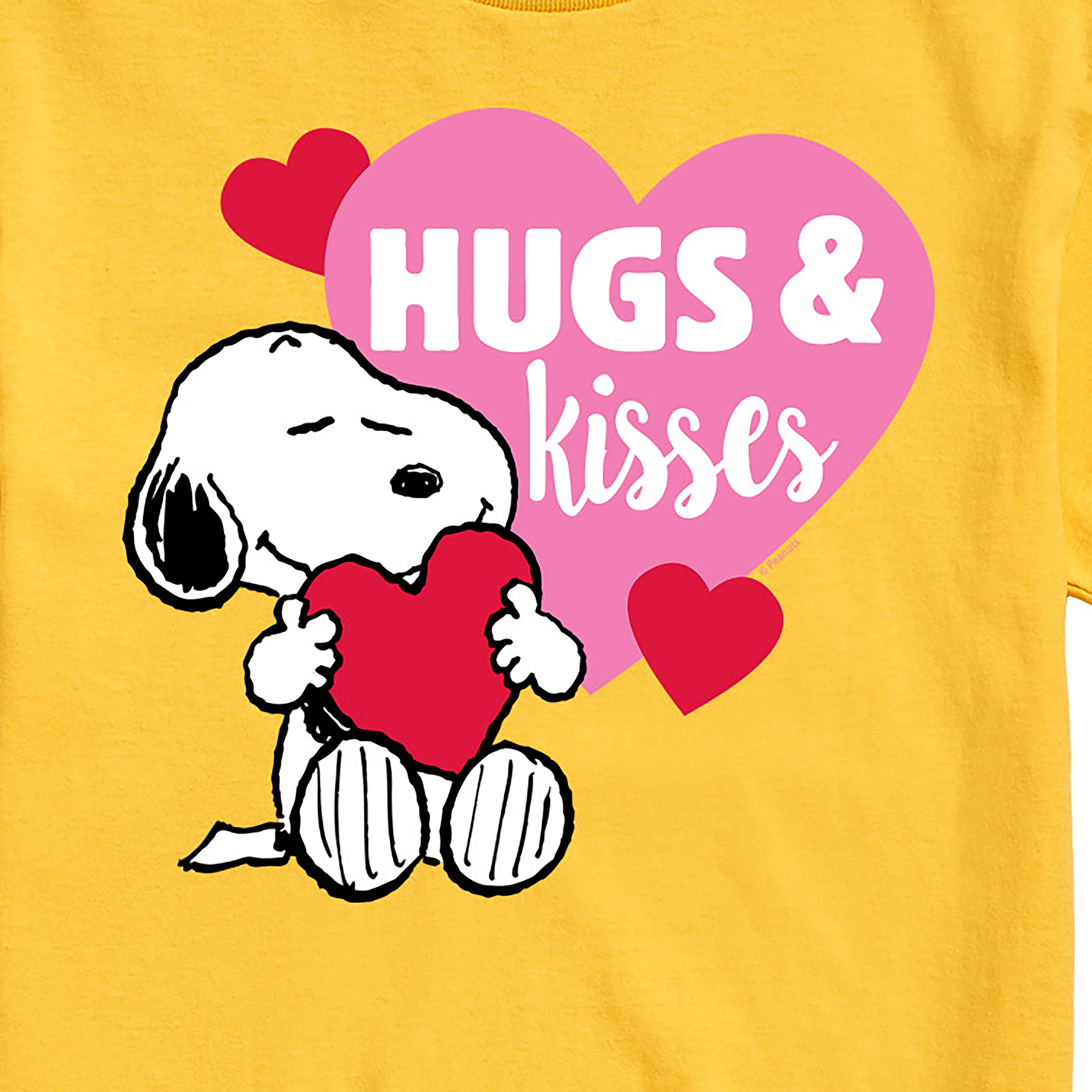 Peanuts - Snoopy Hugs And Kisses - Men's Short Sleeve Graphic T