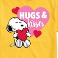 thumbnail image 3 of Peanuts - Snoopy Hugs And Kisses - Men's Short Sleeve Graphic T-Shirt, 3 of 6