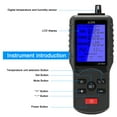 thumbnail image 2 of Probador multifuncional de del aire CO2 TVOC Medidor Temperatura Humedad Medición yeacher  Medidor de del aire, 2 of 8