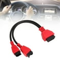 thumbnail image 3 of OBD2 Diagnostic Cable Adapter  12pin 8 Pin Diagnostic Connector Cable Adapter  OE: MSCHRY128  Replacement For Chrysler For  Maxisys Series Scanners  Diagnostic Tool, 3 of 8