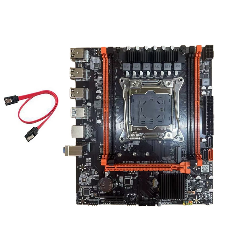 X99 Desktop Motherboard B85 LGA2011-3 4X DDR4 REG ECC RAM Slots M.2 PCIE SATA3.0 X99 Gaming Motherboard Kit