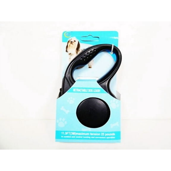 Retractable Dog Leash Small Dogs Puppy Pet Cat Leashes 15lbs Black