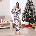 thumbnail image 6 of IAUYY Unisex Adult Onesie Pajamas Ultra-Soft Crystal-Soft Fabric, Halloween Adult Onesie Pajamas Adults,With a Zipper Plus Size Onesie Pajamas, Leopard Print Pattern, 6 of 7