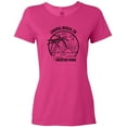 thumbnail image 3 of Inktastic Summer Vacation Mode Carmel Beach California Women's T-Shirt, 3 of 5