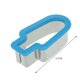 thumbnail image 4 of Hugtrwg Moldes para Paletas Rebanadas Sandía Cortador Cubitos Hielo Casero DIY (azul), 4 of 6
