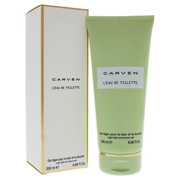 Gel de baño y ducha ligero Carven Carven Leau De Toilette Gel de baño y ducha ligero Dama 6.66oz