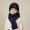 Navy, variant on Teissuly Beanies Hats Kids Winter Beanie Hat Warm Knit Thick Ski Cap And Scarf Set For Girls Boys