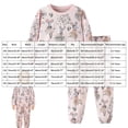 thumbnail image 5 of Gerichy Toddler Girl Pajamas Sets Long Sleeve Cotton Pajamas Baby Girls Clothes PJs Two Piece Kids Jammies Loungewear 2T-12T, 5 of 7