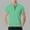 76 Green, variant on Men Shirts Quarter Zipper Solid Color Golf T-Shirt Summer Dressy Casual Short Sleeve Henley Shirts Quick Dry Tees