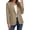 Khaki, variant on Women's Blazer Business Casual Lapel Collar Long Sleeve Open Front Work Office Suit Jackets with Pockets
