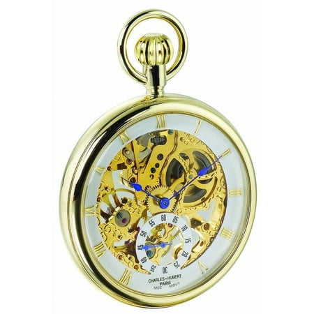Charles-Hubert Paris Men's 3566 Classic Collection Pocket Watch