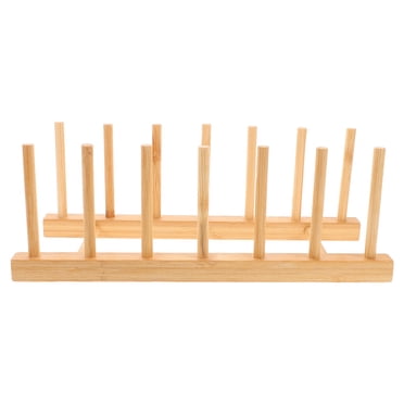 LOLIPPYY Durable Wooden Spool Organizer Beige Thread Storage Stand for Home Use