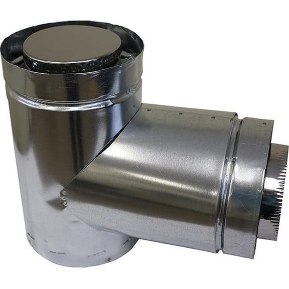 Airjet 6ST Tee with Cap Insulated - 6 in.