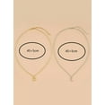 thumbnail image 4 of QQTDFG 2pcs Couple Sun & Moon Charm Necklace for Couples Friendship Necklace Creative-default, 4 of 5