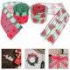 thumbnail image 2 of 2 Rolls Watermelon Wired Edge Ribbon: 5 Yards for DIY Crafts Box Wrapping Bow Making and Wreath Decoration-Creative Fruit Themed Ribbon, 2 of 3
