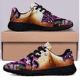 thumbnail image 3 of Breast Cancer Boo Halloween Shoes Sneakers for Women Men Black Size 10.5, 3 of 7
