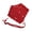 Red, variant on Rodiuiu Knitted Triangle Scarf with Adjustable Strap, Hollow Crochet Design Headscarf, Multi-Purpose Headband Turban Hair Accessory for Travel And Daily Wear