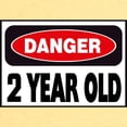 thumbnail image 3 of CafePress - 2 Year Old Danger Sign Toddler T Shirt - Cute Toddler T-Shirt, 100% Cotton, 3 of 4