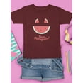 thumbnail image 3 of Buon Ferragosto Melon T-Shirt Juniors -Image by Shutterstock,  x-Small, 3 of 4