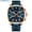 Blue Belt Rose Shell Blue Surface, variant on 2286 New Men's Sports Watch Stylish and Versatile Six-Pin Stainless Steel Band Business Watch