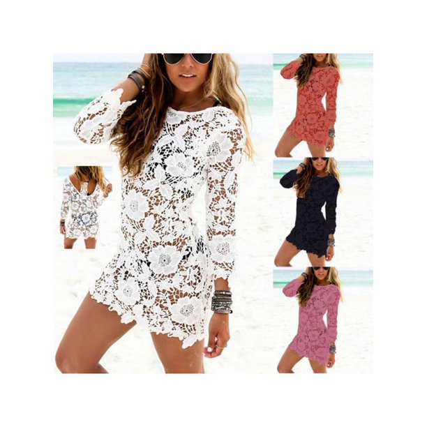 VICOODA Girls Bikini Swimwear Cover Up Beach Dress Summer Beach Sexy