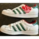 thumbnail image 3 of Rare Adi - das Superstar Originals Trefoil Mens 9.5 RED GREEN WHITE Sneaker, 3 of 6