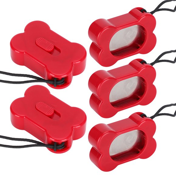 Suministros de entrenamiento para mascotas, 5 uds., Clicker de entrenamiento para mascotas, Clicker de entrenamiento ajustable para perros, Clicker construido para durar