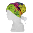 thumbnail image 2 of GORRO MEDICO UNISEX UNITALLA LLAMA PIJAMA CLAVEL TIE-DYE LISTON BLANCO, 2 of 4