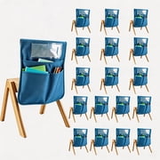 Back to School Chair Pockets for Classrooms, Seat Back Organizer Classroom Storage, Desk Hanging Storage Organizer Seat Sacks for Student