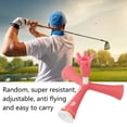 thumbnail image 3 of Tachuelas de bola Elegante camiseta de golf multifuncional Ajuste libre Accesorios de entrenamiento Estructura estable Triángulo magnético para exteriores Rosa Inevent OD003045-03B, 3 of 7