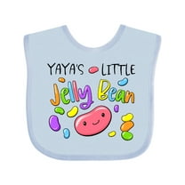 Inktastic Yaya's Little Jellybean Cute Easter Candy Boys or Girls Baby Bib