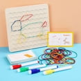 thumbnail image 1 of de Montessori s para con 30 s de Patrones Juguete Educativo Hugo Educación temprana Geoboard, 1 of 10