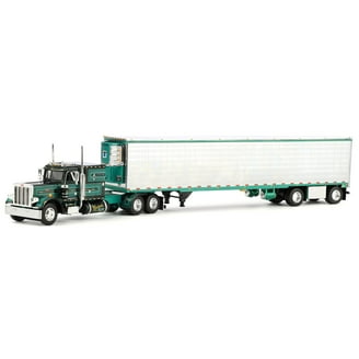 First Gear DCP Diecast Semi Truck Model, 1/64 Peterbilt 389 w/ 53