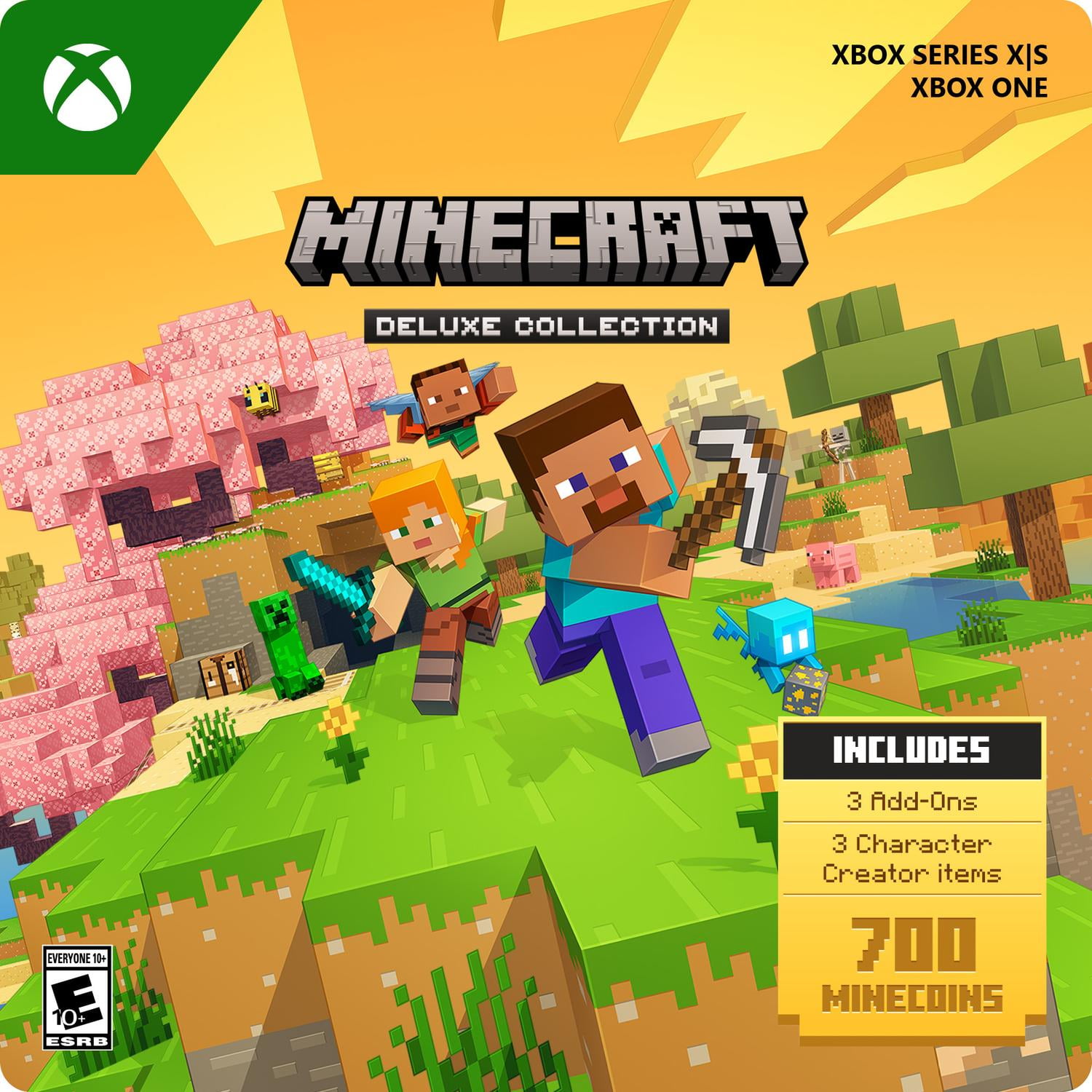 Minecraft: Deluxe Collection – Xbox Series XS and Xbox One - Digital Code