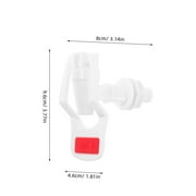 HEMOTON Water Dispenser Tap with Easy Press Handle for Cold Water Dispensing Plastic Material Assorted Color