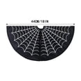thumbnail image 2 of Price cut Halloween Tree Skirt Decoration White Spiderweb Tree Apron Festive Atmosphere Tree Matching Decoration, 2 of 2