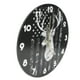 thumbnail image 2 of Reloj de pared de estilo industrial, reloj de pared de estilo industrial, reloj silencioso que no hace tictac, reloj con soporte silencioso hecho a medida para la perfección Jadeshay A, 2 of 8