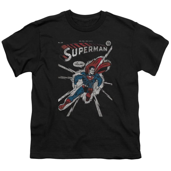 Dc Cover Me Big Boys Youth Shirt