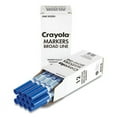 thumbnail image 3 of Broad Line Washable Markers, Broad Bullet Tip, Blue, 12/box | Bundle of 5, 3 of 3