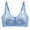 Sky Blue, variant on Bigersell Long Sports Bras for Women Clearance Wireless Bras for Large Breasted Women Longline Bra Style B4785 V-Neck Seamless Bras Hook and Eye Bra Closure Tall Size No Wire Bras for Women Pink M