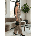 thumbnail image 4 of Conjunto 2 Piezas Elegante, Chaleco Sin Mangas y Pantalón Recto, Estilo Moderno Look Sofisticado y Versátil para Mujer, 4 of 5