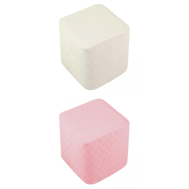 otomano cubre funda,Fundas cuadradas otomanas elásticas Fundas elásticas,Funda protectora para reposapiés otomana,Fundas para taburete con reposapiés para sofá,funda otomana
