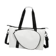 thumbnail image 2 of DYNWAVECA Badminton Bag Badminton Racket Shoulder Bag Versatile Removable Adjustable Strap Large Badminton Handbag Badminton Racket Bag Beige, 2 of 9
