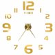 thumbnail image 1 of Reloj de pared grande de diseño moderno 2022, relojes de cuarzo 3D DIY, relojes de moda, pegatinas de espejo acrílico, decoración del hogar para sala de estar, Horloge Tan Jianjun unisex, 1 of 2