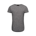 thumbnail image 4 of Victorious Men's Hipster Long Length Curved Hem T Shirt, Up To 5X, 4 of 8